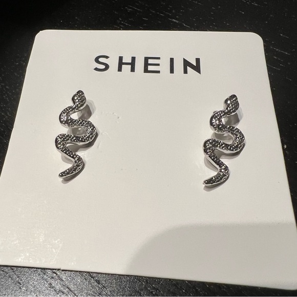 Most Favorite Snake Earrings Silver - Picture 2 of 2